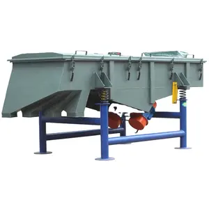 Self cleaning agricultural seed corn grain linear vibrating screener sieve machine