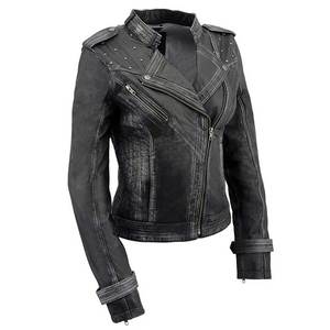 Chaqueta Bomber de Cuero Genuino para Mujer AL BARAKA WEAR, Personalizable, Transpirable, para Invierno, con Logotipo Personalizado OEM ODM, Ropa Exterior de Moda, Venta al Por Mayor - Product Image 1