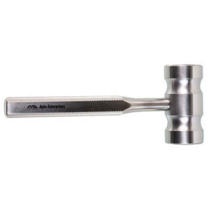 Marteau osseux orthopédique, instrument chirurgical pour usage vétérinaire, maillet osseux, instruments vétérinaires orthopédiques, acier inoxydable - Product Image 4