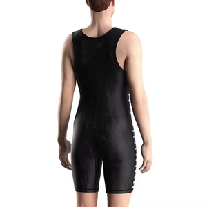 New Arrival Stretchable <b>Singlets</b> Low Price Top Quality Men Wrestling <b>Singlet</b> Lightweight Fabric Sublimation <b>Weightlifting</b> Suits - Product Image 3