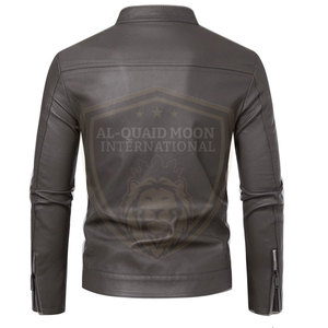 High Quality Low Price Leather Winter <b>Jacket</b> Comfortable Leather <b>Jacket</b> <b>Light</b> <b>Weight</b> Leather <b>Jacket</b> - Product Image 3