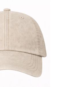 Gorra de Béisbol de Algodón Beige, Lisa, Ajustable, Unisex, Deportiva, Informal, Transpirable, Cómoda, con Logotipo Personalizado, Calidad Premium - Product Image 3