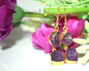 Collier en améthyste naturelle pour les fêtes, le bureau et les occasions décontractées - Product Image 3