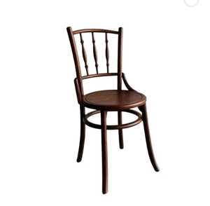 Silla de Comedor Minimalista Ecológica de Madera de Teca Sólida para Uso en Restaurantes y Hoteles - Product Image 1