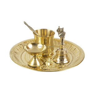 Brass Puja | pooja thali - Product Image 1