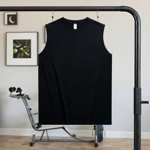 Custom Sexy Men Tank Top Transparent <b>Vest</b> Breathable Gay Wholesale Soft Polyester Mesh Tops With Private Label - Product Image 6