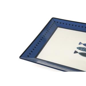 Assiettes de service Excelsa Ocean Ceramic 25x2.5x15 cm multicolores, lot de 6 - Product Image 2