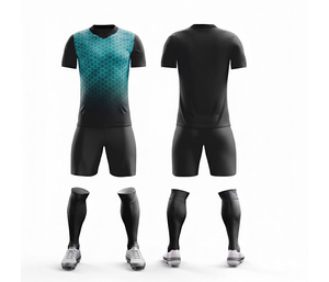 Professional Sublimated Football Uniform Custom Design | <b>Men</b> Women Youth Sizes | Lightweight Quick Dry Training Sportswear - Product Image 4