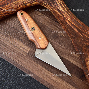 Cuchillo de Camping Estilo Kiridashi, Cuchillo Utilitario para Exteriores de Hoja Fija, Acero Inoxidable, Hecho a Mano, Mango de Micarta, Venta Directa de Fábrica, OEM al por Mayor - Product Image 4