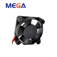 Kipas angin tanpa sikat 2-pin 3010 kipas aksial, kompak 30x30x10mm senyap 5V 12V 24V