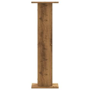 2 supports pour plantes en bois d'ingénierie, style chêne artisanal, 11,8x11,8x37,4 pouces, pour l'extérieur - Product Image 6