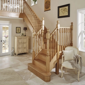 Marches d'escalier en chêne massif SSR pour la construction et la rénovation d'escaliers intérieurs - Product Image 1