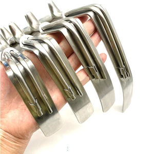 Instruments de chirurgie plastique en acier inoxydable de qualité allemande, rétracteur mammaire cosmétique avec lumière à fibre optique pour usage hospitalier - Product Image 5