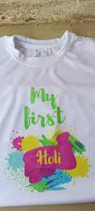 Happy Holi A Festival Of Colors t-shirt court tendance - Product Image 6