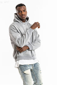 Sudadera con Capucha de Invierno, Personalizada con Impresión y Bordado o Teñido Liso, 100% Algodón, Casual, 300g, Servicio OEM, Superventas - Product Image 5