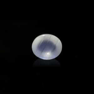 Natural Blue Moonstone 6.9 Carat Faceted Rondelle Loose Gemstone for Fine Jewelry - Product Image 2