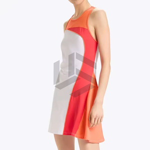 Nouvelle Collection : Tenue de Tennis Sportive Tendance pour Femmes et Filles – Robe de Tennis avec Short Intégré – Uniforme de Tennis Sportswear 100% Polyester pour Adultes - Product Image 4