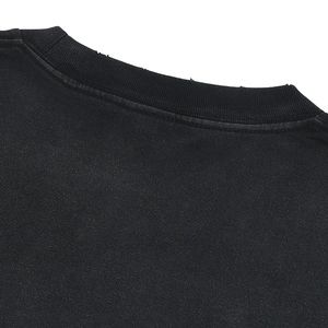 Camiseta Vintage para Hombre, 100% Algodón, Estilo Urbano, Personalizada, Lavada con Ácido, Corte Cuadrado, Lisa, para Universidad o Colegio - Product Image 6