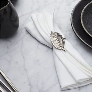 Modern Minimalist Brass Napkin Ring Square Design Elegant Metal Tableware Holder for Wedding Dining Party Hotel Table NapkinRing - Product Image 2