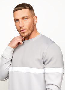 Sweat-shirt personnalisé pour homme en polyester/coton, col rond, épaules tombantes, logo brodé, motif 3D, sweat-shirt en molleton d'hiver, streetwear - Product Image 4