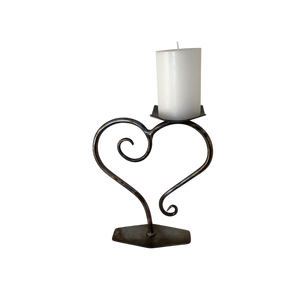 Chandelier en fer forgé fait main noir à trois pieds, support de bougie en métal pour décoration intérieure, style ferme moderne - Product Image 2