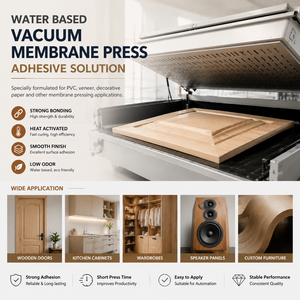 Colle de production de meubles <span class=keywords><strong>en</strong></span> MDF de style Henkel pour l'adhésion de films décoratifs <span class=keywords><strong>en</strong></span> PVC et le thermoformage sous vide – Vente <span class=keywords><strong>en</strong></span> gros - Product Image 5