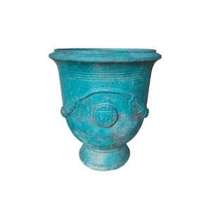 Ensemble de 3 pots de fleurs ronds en fibre de verre, design moderne et écologique, haute qualité, pour intérieur et extérieur, jardin domestique - Product Image 1