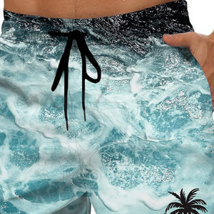 Trendy <b>Men</b> <b>Shorts</b> Featuring Stylish Custom Design <b>Patterns</b> Durable Quick Dry Fabric Versatile Fit Outdoor Beach - Product Image 4