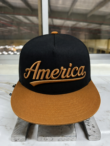 Tri color personalizado 3D bordado Logo Trucker Hat 6006 Caps marca Vietnam Factory Hat para negocios Snapback Hat - Product Image 1