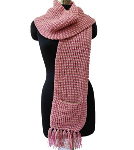 High-End Unisex Knitted <b>Scarf</b> - Designer Quality Soft Winter Wrap - Custom Embroidery Logo Warm Neck Warmer - Product Image 6