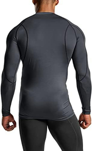 Top Trendy Rash Guards For <b>Men</b> Custom Logo Option Four Way Stretch Gym Wear Compression T-Shirts on Very Cheap Prices - Product Image 2