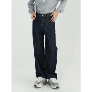 Pantalon en jean décontracté pour homme, style vintage, haute qualité, design personnalisé, tissu polyester/coton lavé, collection été – Grande Vente - Product Image 2