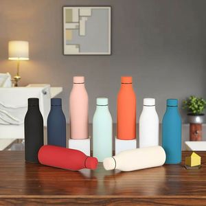 Bouteille d'eau de voyage en acier inoxydable écologique personnalisée en usine, style américain, 500 ml, gobelet isotherme - Product Image 1