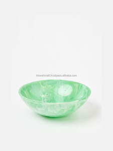 Tazón de Resina de Lujo, Ecológico, Duradero y Personalizable de Primera Calidad, Decoración de Boda Personalizada, Tazones para Ensalada Pulidos - Product Image 4