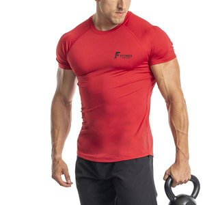 Wholesale Plus Size Men's Gym T-<b>Shirts</b>-Latest Design Solid Color New Arrival <b>100</b>% <b>Polyester</b> Eco-Friendly Quick Dry - Product Image 3
