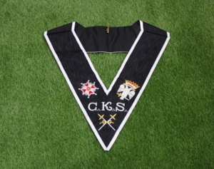 C.K.S. Masónicos Collar de Oficiales con Bordado Masónico, Collar Ceremonial del Gran Consejo - Product Image 6