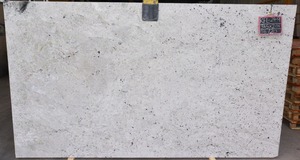 Dalles de granit blanc colonial poli SILO CW362 avec garantie de 5 ans - Design moderne pour comptoirs de cuisine, salles de bain et marches d'escalier - Product Image 2