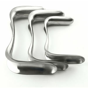 Sims Speculum Double Ended Large Steel Effective Length 85mm X 35mm Wide 90mm X 40mm Wide Overall Length 185mm By <b>Blush</b> Surgical - Product Image 5