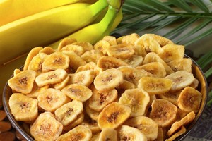 Snack de Plátano Liofilizado Crujiente, Sabor Dulce, Listo para Comer, Hecho con Fruta Fresca Seleccionada, Envasado al Vacío a Granel, 1 kg, Vietnam, Venta al por Mayor, 99 GD - Product Image 1
