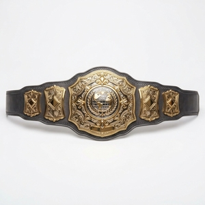 Ceinture de championnat personnalisée, ceinture de sport de lutte personnalisée, plaques métalliques de qualité supérieure, sangle en cuir, logo gravé, design personnalisé - Product Image 4