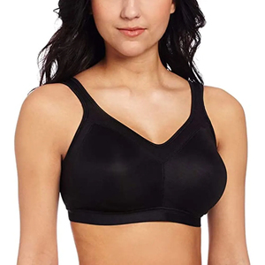 Soutien-gorge de sport simple pour femme - Respirant, antibactérien, pour yoga et course à pied, avec bretelles réglables - Product Image 1