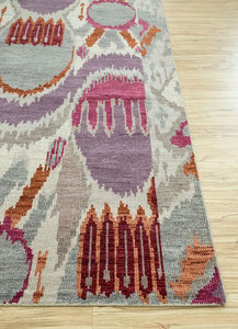 Jaipur <b>Rugs</b> LCA-09 Hand-Knotted Wool Vintage Chic Abstract <b>Rug</b> Non-Slip Low Pile <b>Thin</b> Large Size for Living Room & Hallway - Product Image 4