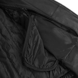 High Quality Customizable Winter Men's Vintage Motorcycle Jackets Turn Down Collar Genuine Leather Riding Biker <b>Coat</b> - Product Image 6