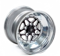 Jantes forgées 3 pièces à déport profond pour course de dragster HT 15x11 17x11 18x12 5x114.3 5x115 5x120 pour Mustang Hellcat Camaro – Jantes personnalisées
