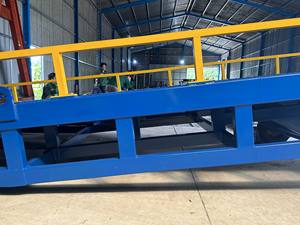 VIET THANH Plataforma Móvil Hidráulica de Descarga de Contenedores de 10 Toneladas, Cizallas para Chatarra, Piso de Acero Antideslizante con Nervaduras, Eléctrico Hidráulico - Product Image 4