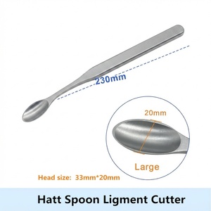 Cuchillo de ligaduras Hatt Spoon 230mm Grande Mediano Pequeño Instrumento Quirúrgico Ortopédico Manual de Acero - Product Image 5