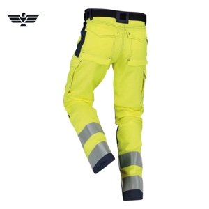 Pantalons de travail de sécurité à haute visibilité EMPIRE TREND WEARS - Pantalons de travail cargo haute visibilité avec plusieurs poches - Product Image 4