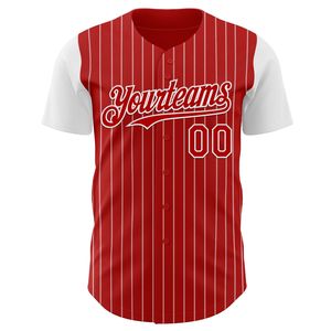 Maillot de baseball d'équipe OEM sublimé respirant 100 % polyester à manches courtes, col rond, unisexe, personnalisable pour l'été - Product Image 6