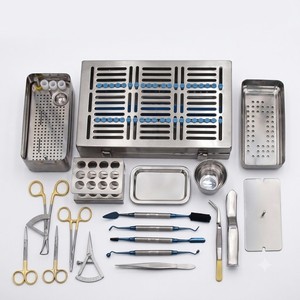 SHAHZIK INTERNATIONAL SkI-DkM-15 PRF Box Ensemble d'instruments dentaires pour implants, kit chirurgical en acier inoxydable pour les procédures PRF d'implantation - Product Image 5