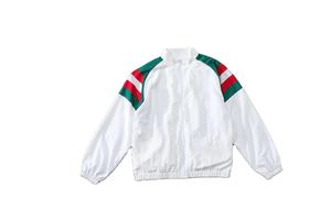 Wholesale Custom 100% Polyester Stand Collar Windbreaker Tracksuit for <b>Men</b> Casual <b>Summer</b> Sport <b>Jacket</b> Zipper Closure Waterproof - Product Image 4